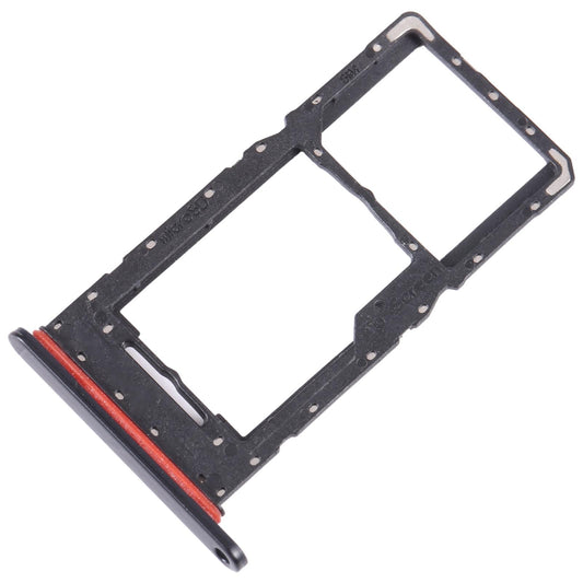 For Samsung Galaxy A14 5G SM-A146U Original SIM Card Tray + Micro SD Card Tray (Black)
