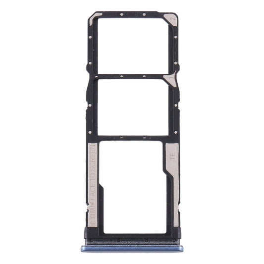 SIM Card Tray + SIM Card Tray + Micro SD Card Tray for Xiaomi Redmi Note 9S/Redmi Note 9 Pro Max/Redmi Note 9 Pro India / Note 10 Lite(Grey)