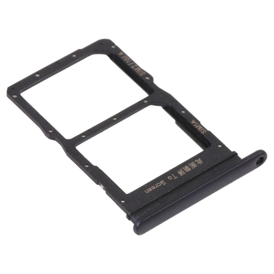 SIM Card Tray + SIM Card Tray / NMicro Card Tray for Honor X10 Max 5G (Black)