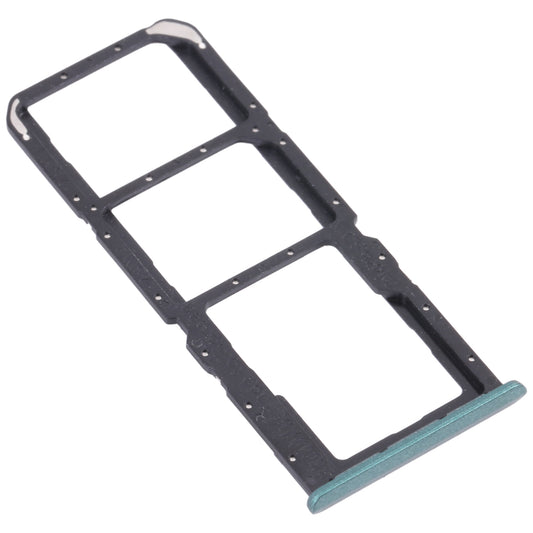 For OPPO Realme 7i RMX2103 SIM Card Tray + SIM Card Tray + Micro SD Card Tray (Green)