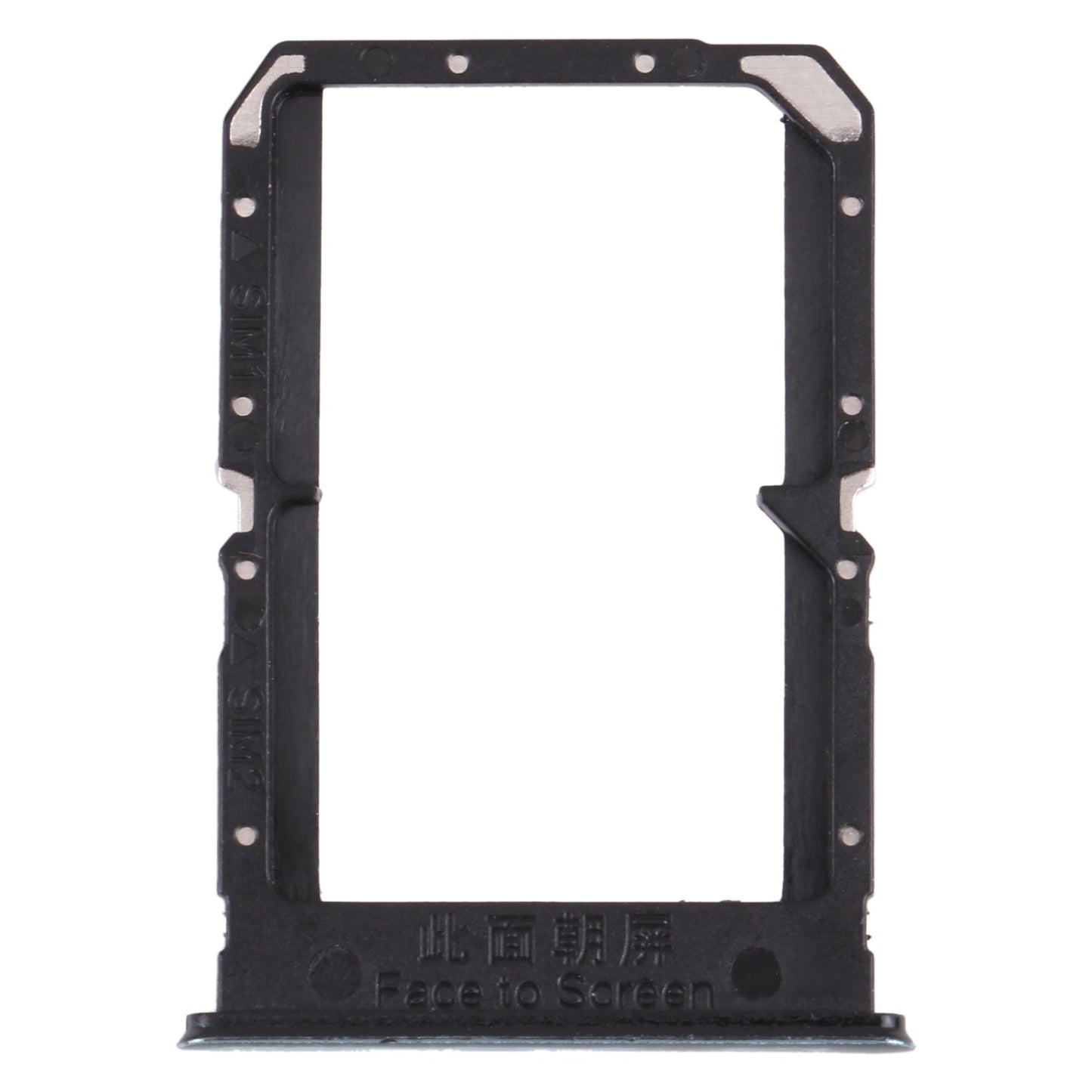 For OPPO Reno5 5G / Find X3 Lite PEGM00 PEGT00 CPH2145 SIM Card Tray + SIM Card Tray(Green)