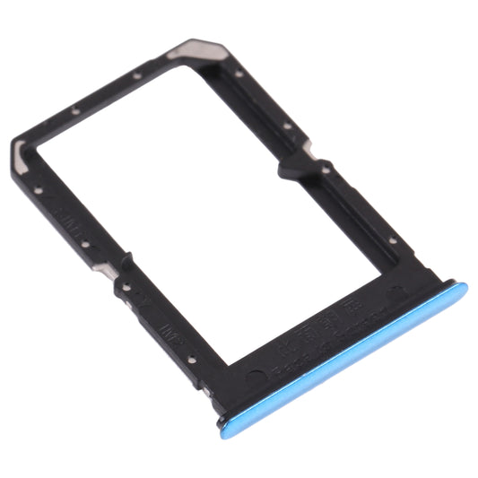 For OPPO Reno5 5G / Find X3 Lite PEGM00 PEGT00 CPH2145 SIM Card Tray + SIM Card Tray(Blue)