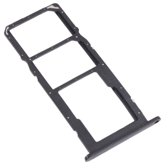 SIM Card Tray + SIM Card Tray + Micro SD Card Tray for Honor 20e (Black)
