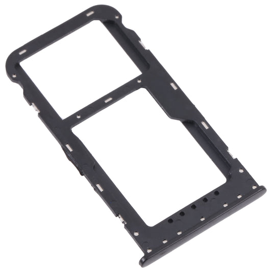 SIM Card Tray + SIM Card Tray / Micro SD Card Tray for Honor 6C Pro (Black)