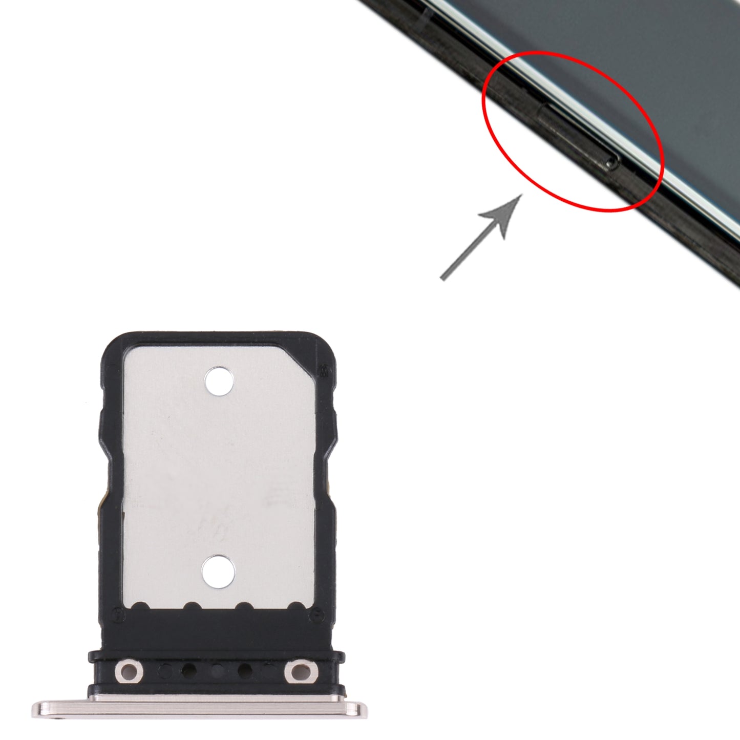 SIM Card Tray for Google Pixel 6 Pro (Gold)