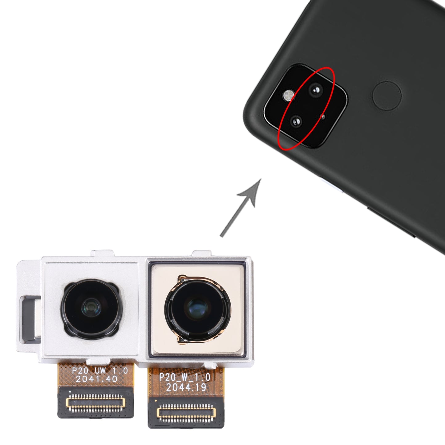 For Google Pixel 4A 5G Back Facing Camera