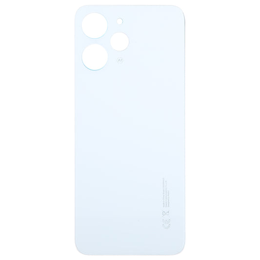 For Xiaomi Redmi 12 4G OEM Glass Material Battery Back Cover(White)