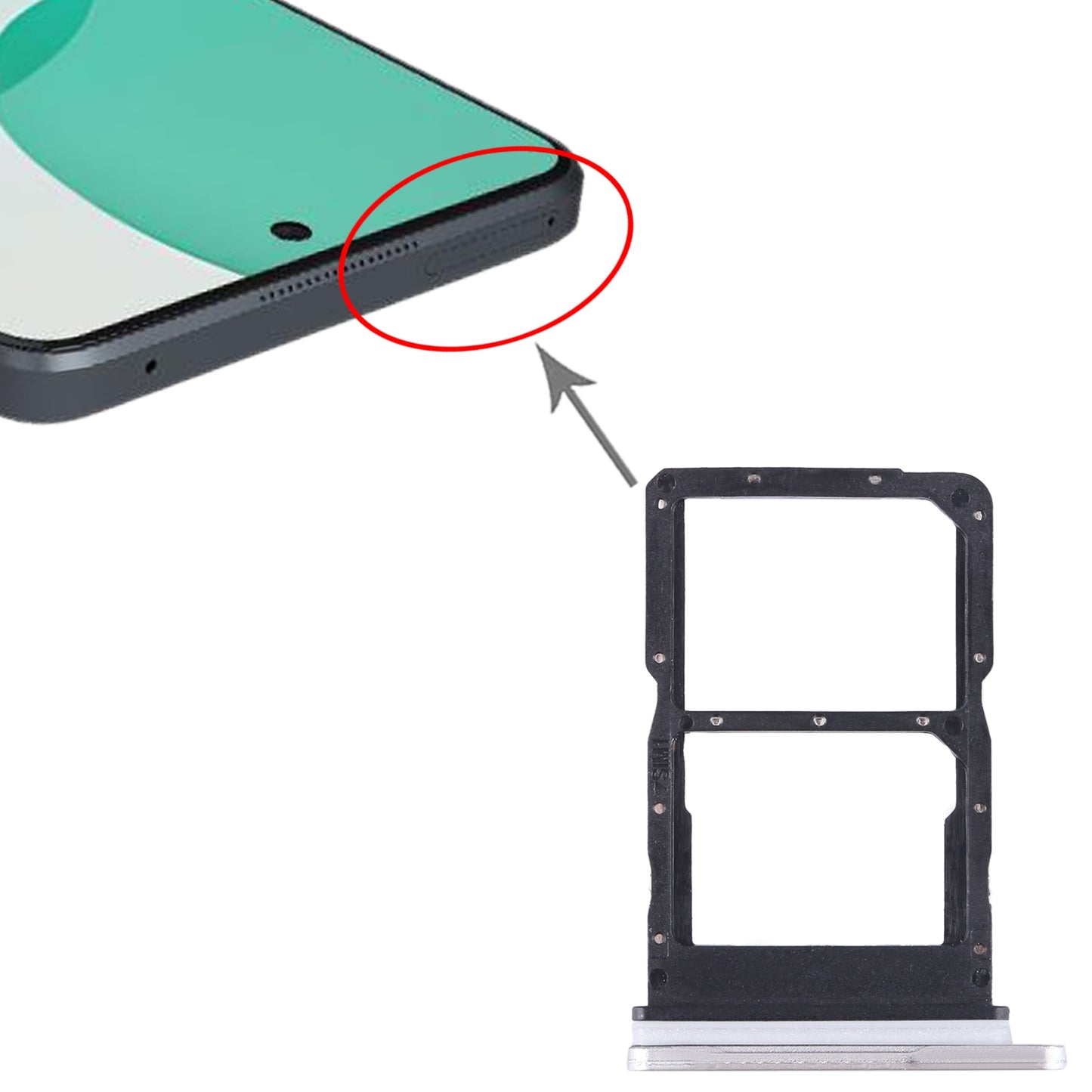 For Huawei Enjoy 60 Pro SIM + SIM Card Tray (Gold)