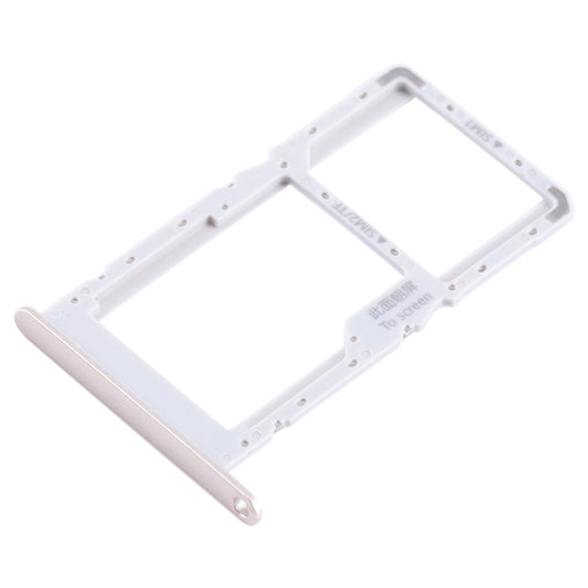 For Huawei Enjoy 60 SIM + SIM / Micro SD Card Tray (Gold)