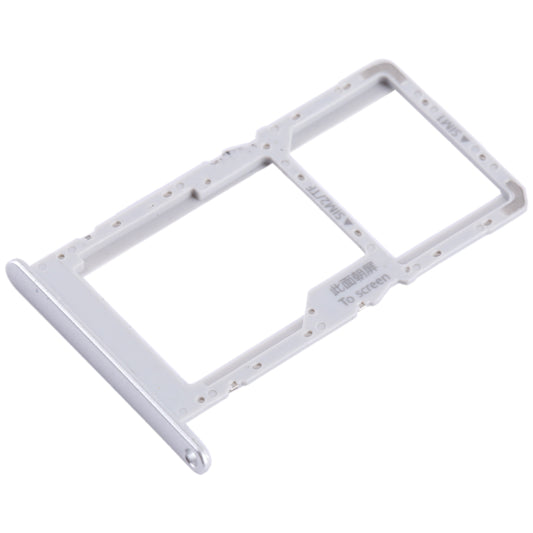 For Huawei nova Y70 SIM + SIM / Micro SD Card Tray (Silver)