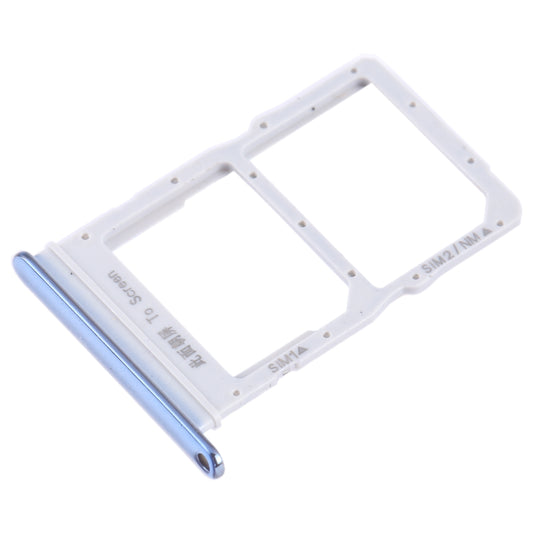 For Honor X10 Pro SIM + SIM / NM Card Tray (Silver)