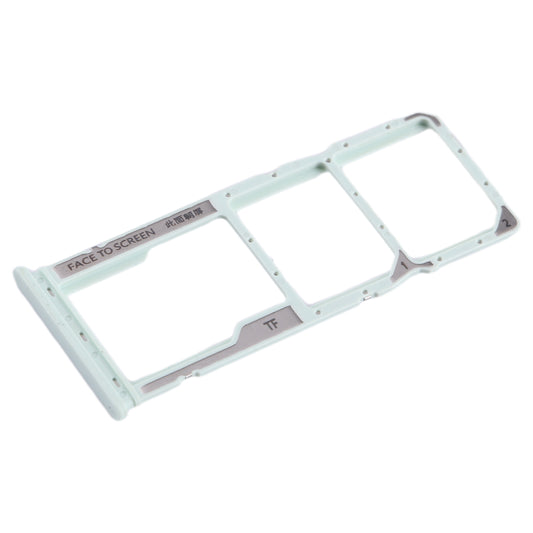 For Xiaomi Poco C51 SIM Card Tray + SIM Card Tray + Micro SD Card Tray (Green)