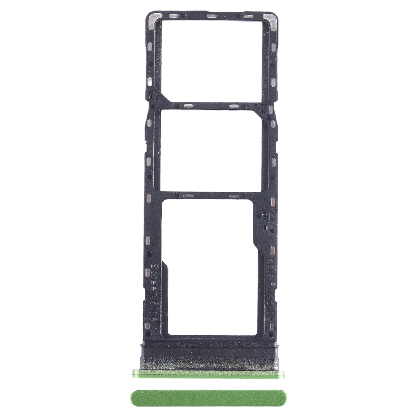 For Infinix Hot 12 Play NFC X6816C SIM Card Tray + SIM Card Tray + Micro SD Card Tray (Green)