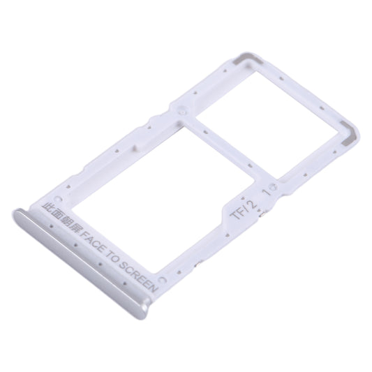 For Xiaomi Redmi Note 12 5G SIM Card Tray + SIM / Micro SD Card Tray (Silver)