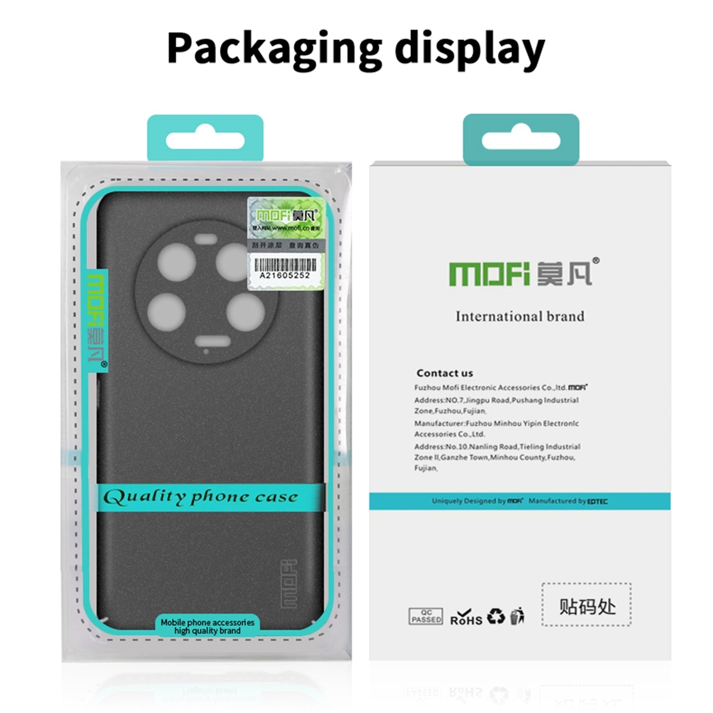 For Xiaomi 17T 5G MOFI Fandun Series Frosted PC Ultra-thin All-inclusive Phone Case(Blue)