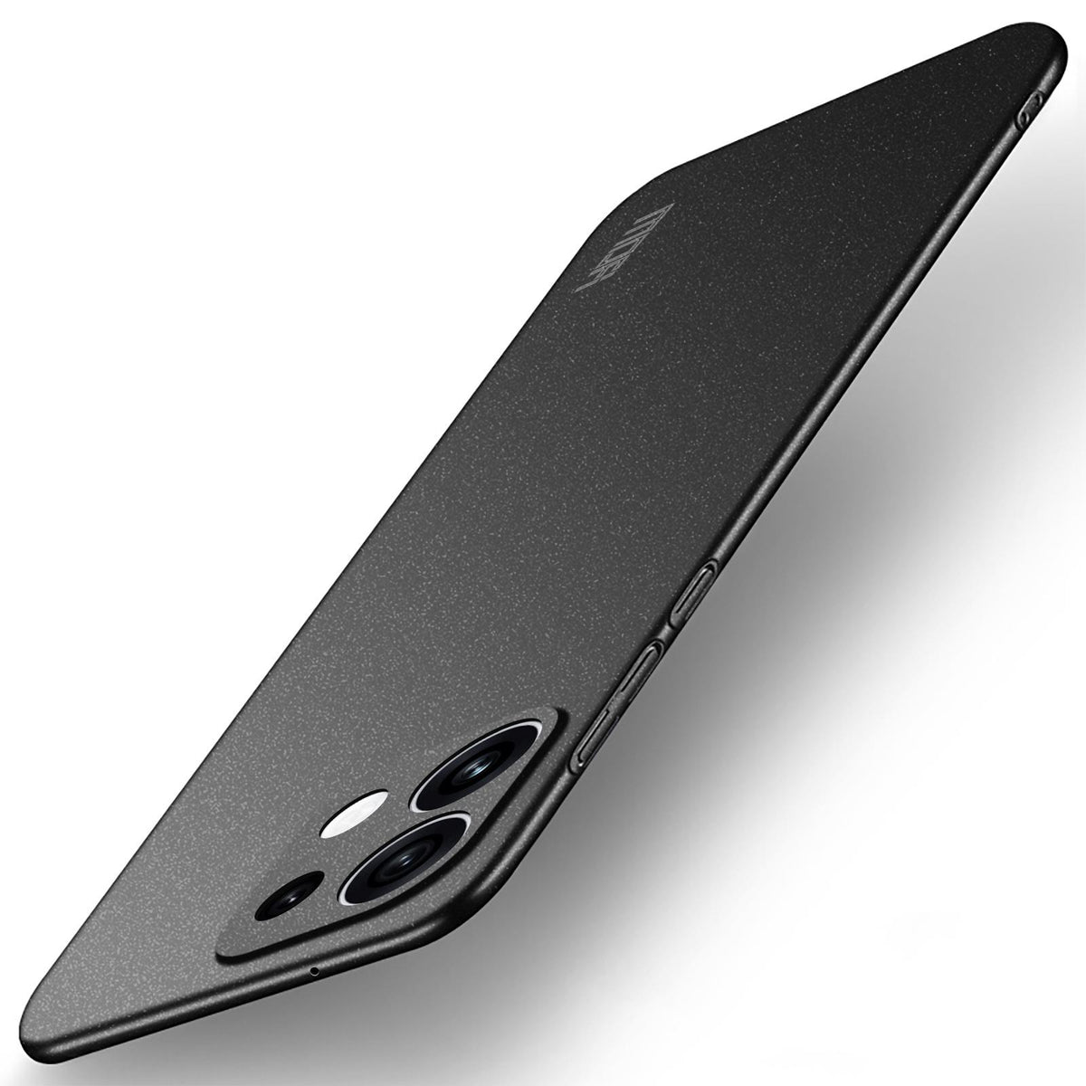 For OPPO Reno16 Pro 5G Global MOFI Fandun Series Frosted PC Ultra-thin All-inclusive Phone Case - Black - SYA002461019A