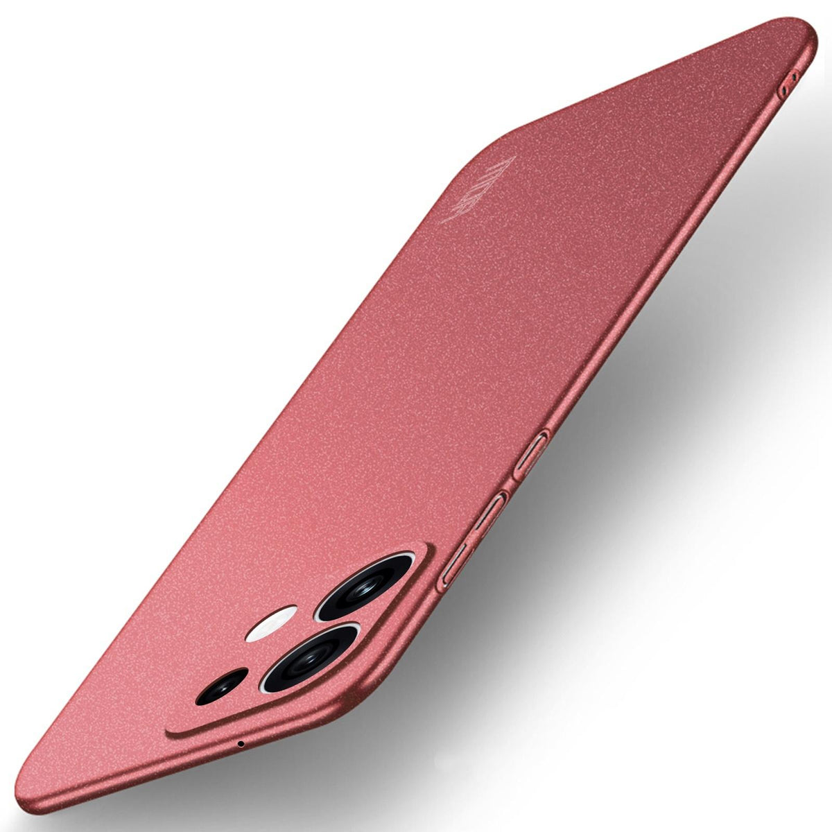 For OPPO Reno16 Pro 5G Global MOFI Fandun Series Frosted PC Ultra-thin All-inclusive Phone Case - Red - SYA002461019E