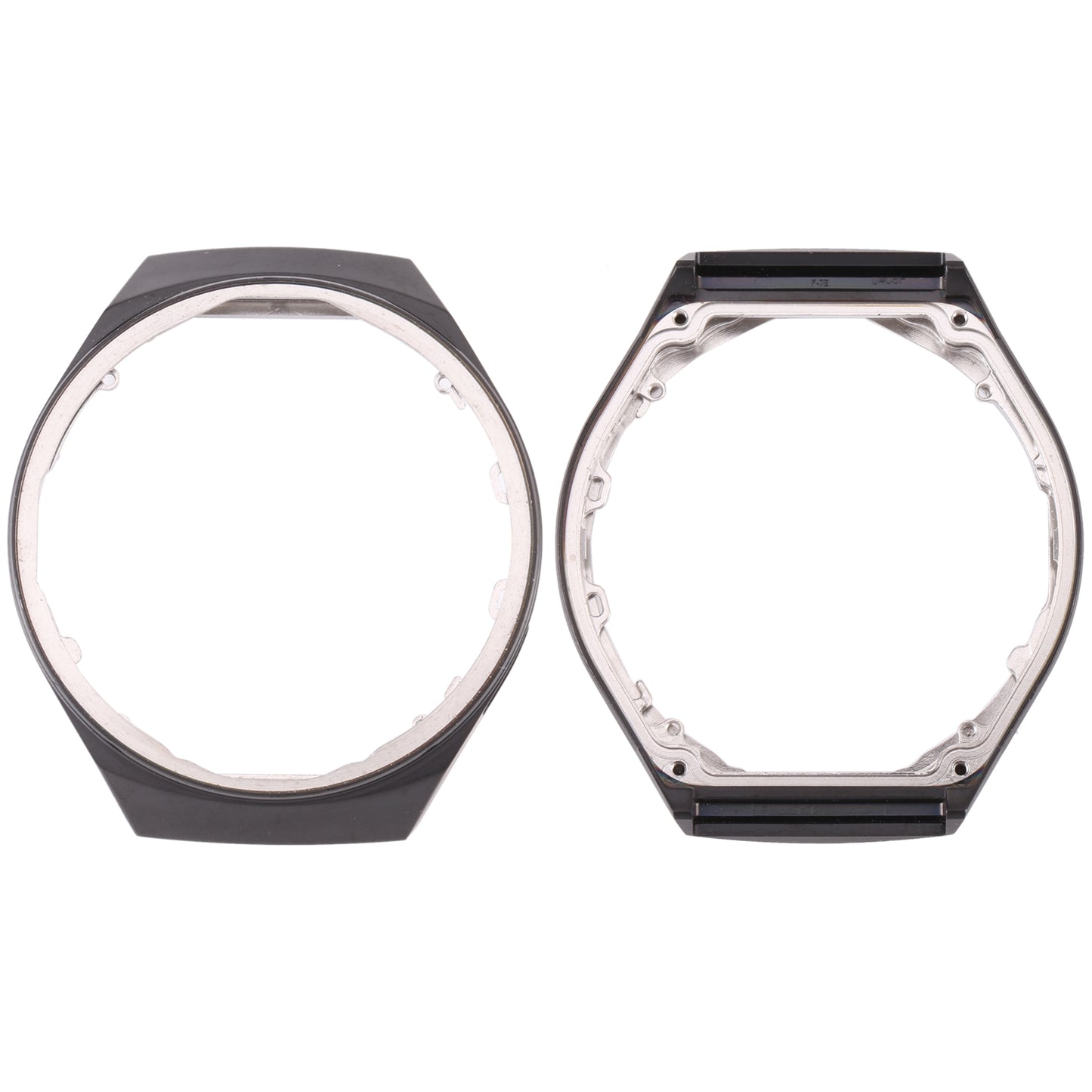 LCD Screen Frame Bezel Plate For Huawei Watch GT 2E HCT-B19(Black)