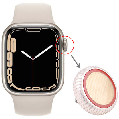 Watch Crown Nut Replacement For Apple Watch Series 7 (LTE) (Silver)