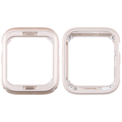 For Apple Watch Series SE 2022 44mm Aluminum Alloy Middle Frame Bezel Plate(Gold)