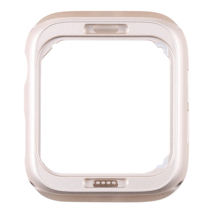 For Apple Watch Series SE 2022 44mm Aluminum Alloy Middle Frame Bezel Plate(Gold)
