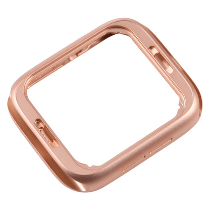 For Apple Watch Series SE 2022 44mm Aluminum Alloy Middle Frame Bezel Plate(Rose Gold)