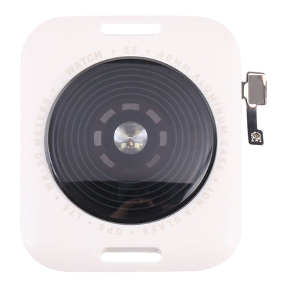 Glass Back Cover With Wireless Charging Coil For Apple Watch Series SE 2022 40mm GPS Edition(Starlight Color)