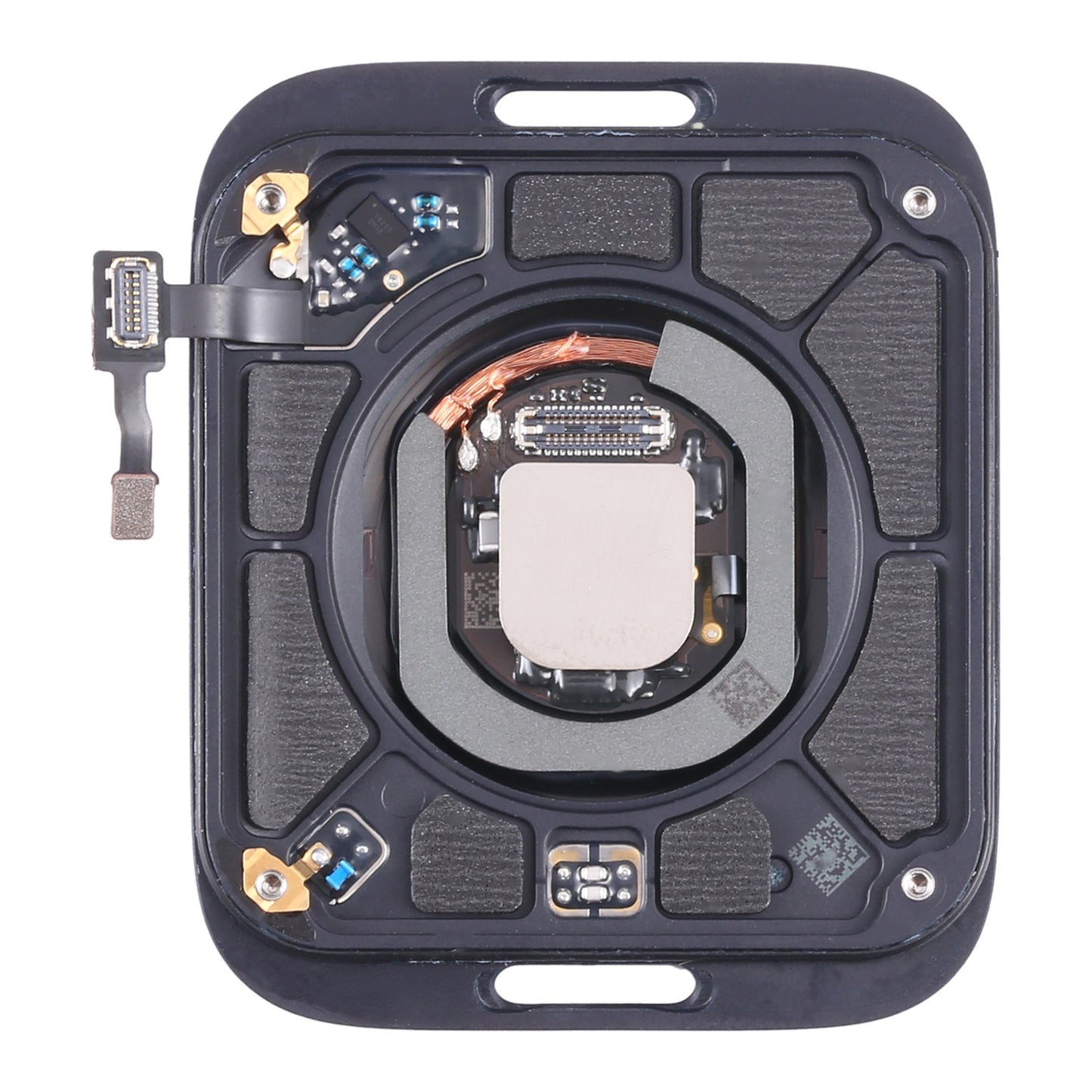 Glass Back Cover With Wireless Charging Coil For Apple Watch Series SE 2022 44mm GPS Edition (Grey)