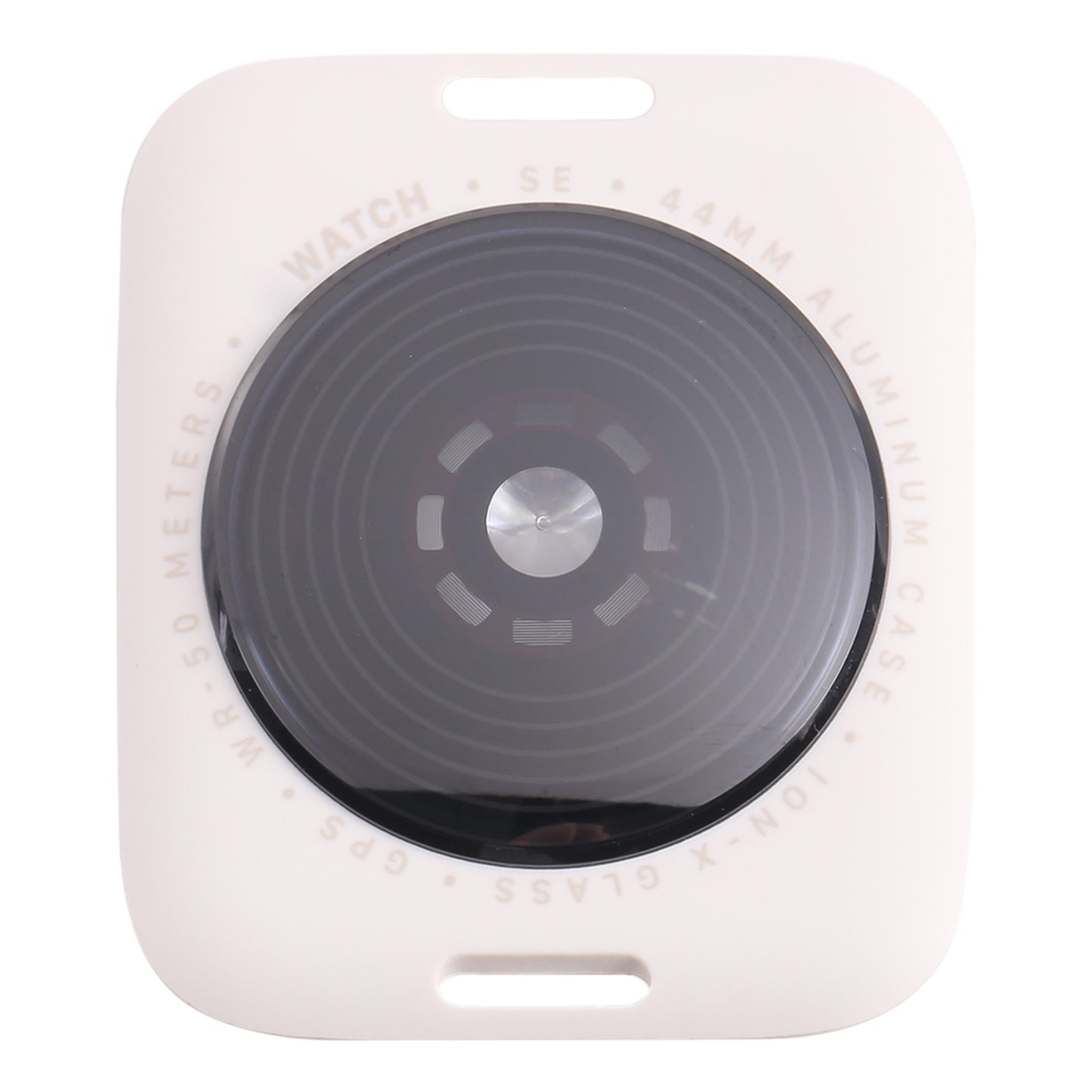 For Apple Watch SE 2022 44mm GPS Edition Rear Housing Glass Cover (Aurora)