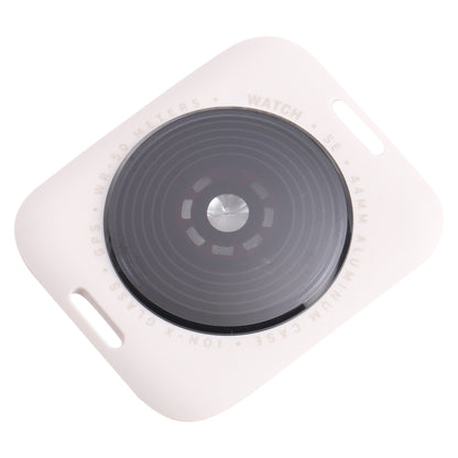 For Apple Watch SE 2022 44mm GPS Edition Rear Housing Glass Cover (Aurora)
