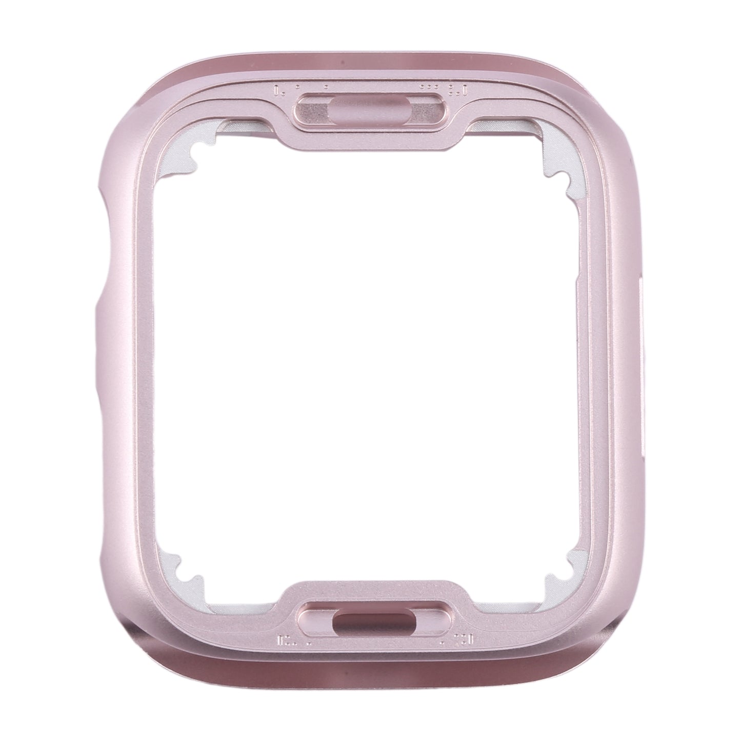 For Apple Watch Series 9 41mm Aluminum Alloy Middle Frame Bezel Plate (Pink)