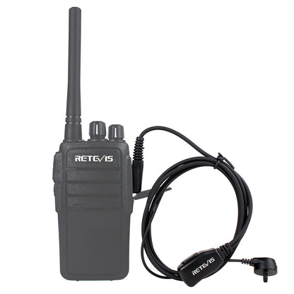 C9003 2 Pin PTT Speaker Microphone Acoustic Tube In-ear Earpiece
