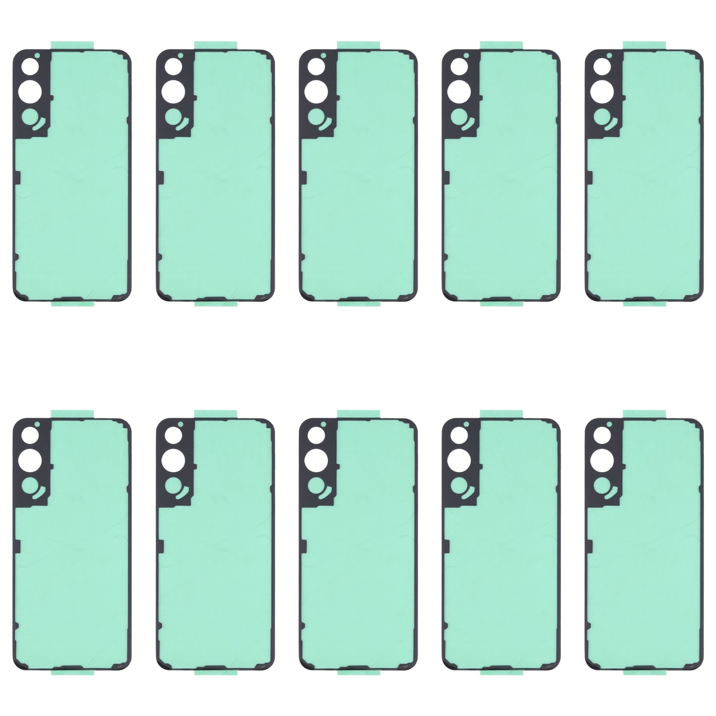 For Samsung Galaxy S22 5G SM-S901B 10pcs Back Housing Cover Adhesive