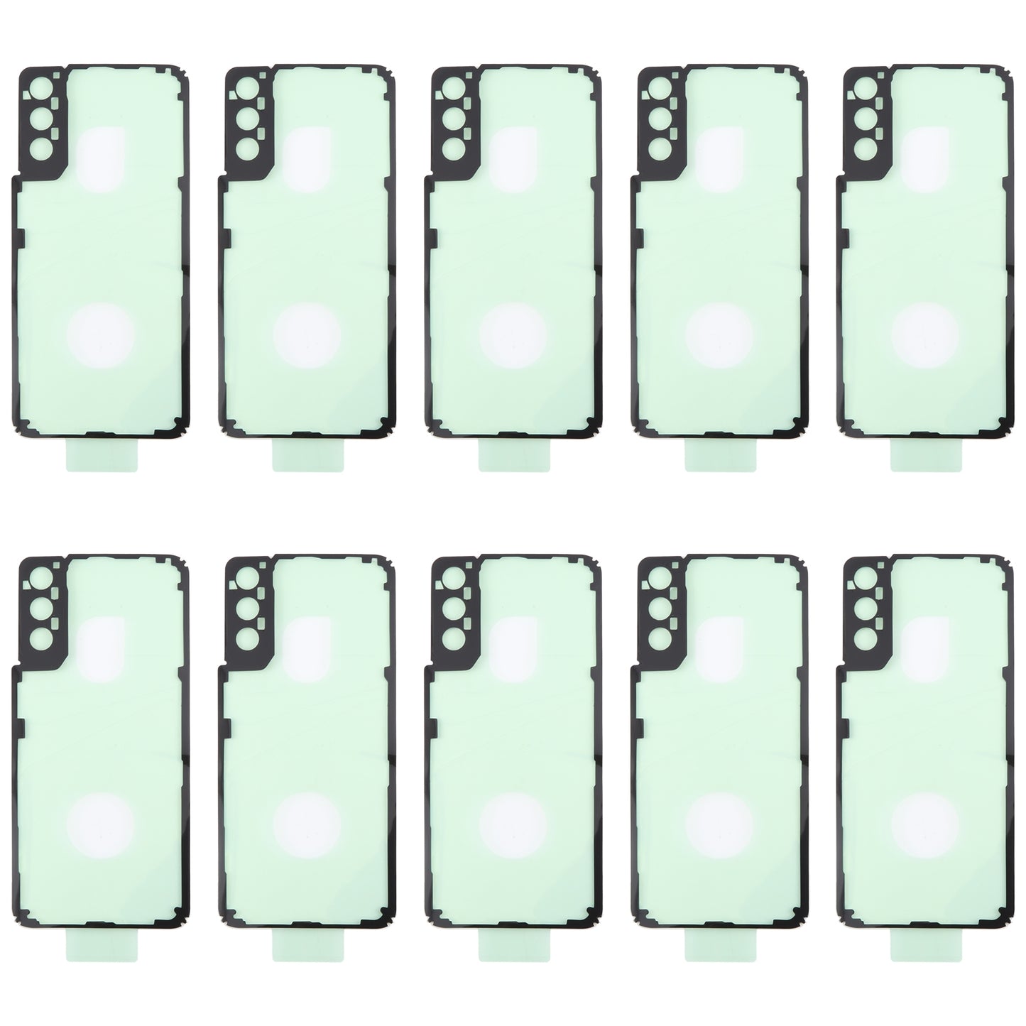 For Samsung Galaxy S21+ 5G 10pcs Back Housing Cover Adhesive