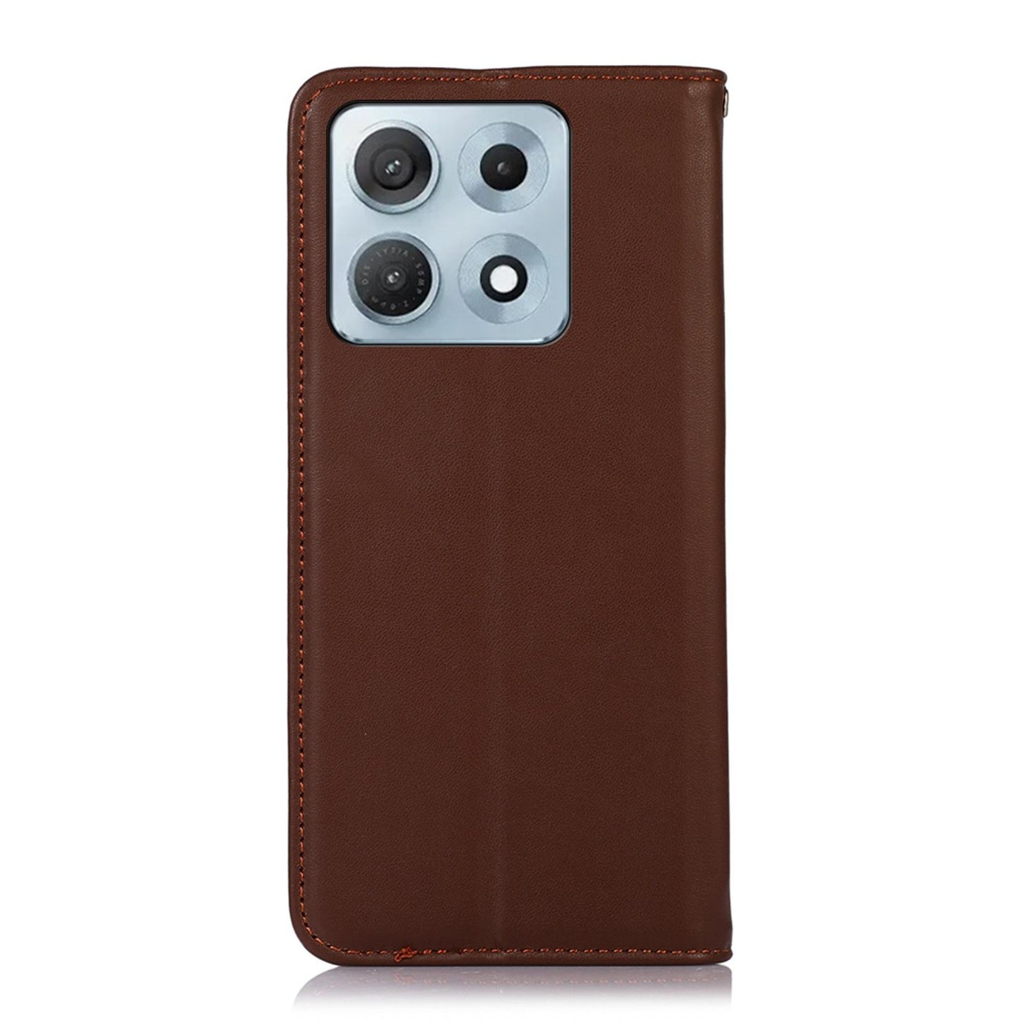 For Motorola Edge 70 Max 5G KHAZNEH Nappa Top Layer Cowhide Leather Phone Case(Brown)