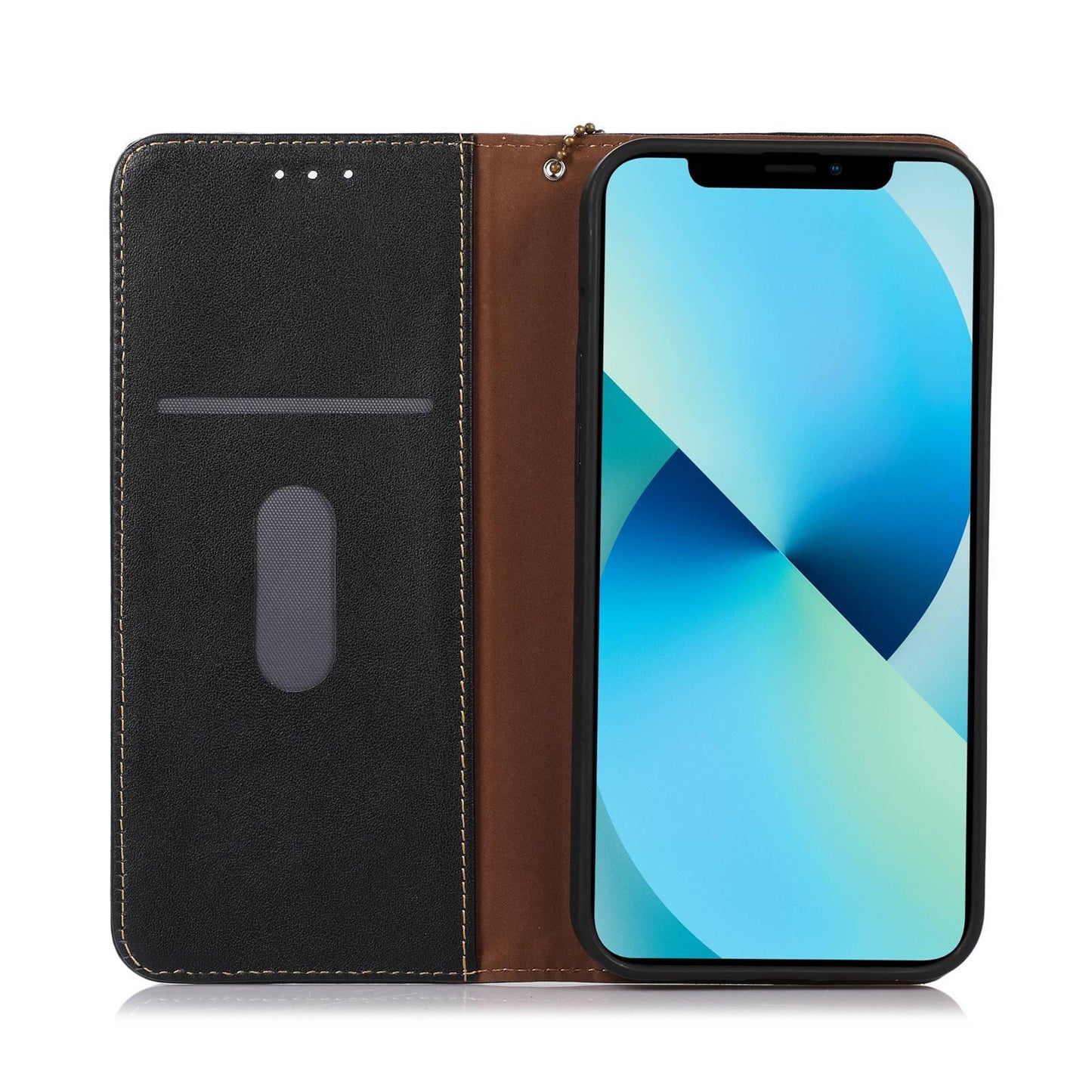 For Motorola Edge 70 Max 5G KHAZNEH Nappa Top Layer Cowhide Leather Phone Case(Black)