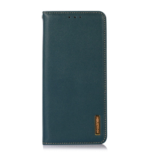 For Motorola Edge 70 Max 5G KHAZNEH Nappa Top Layer Cowhide Leather Phone Case(Green)