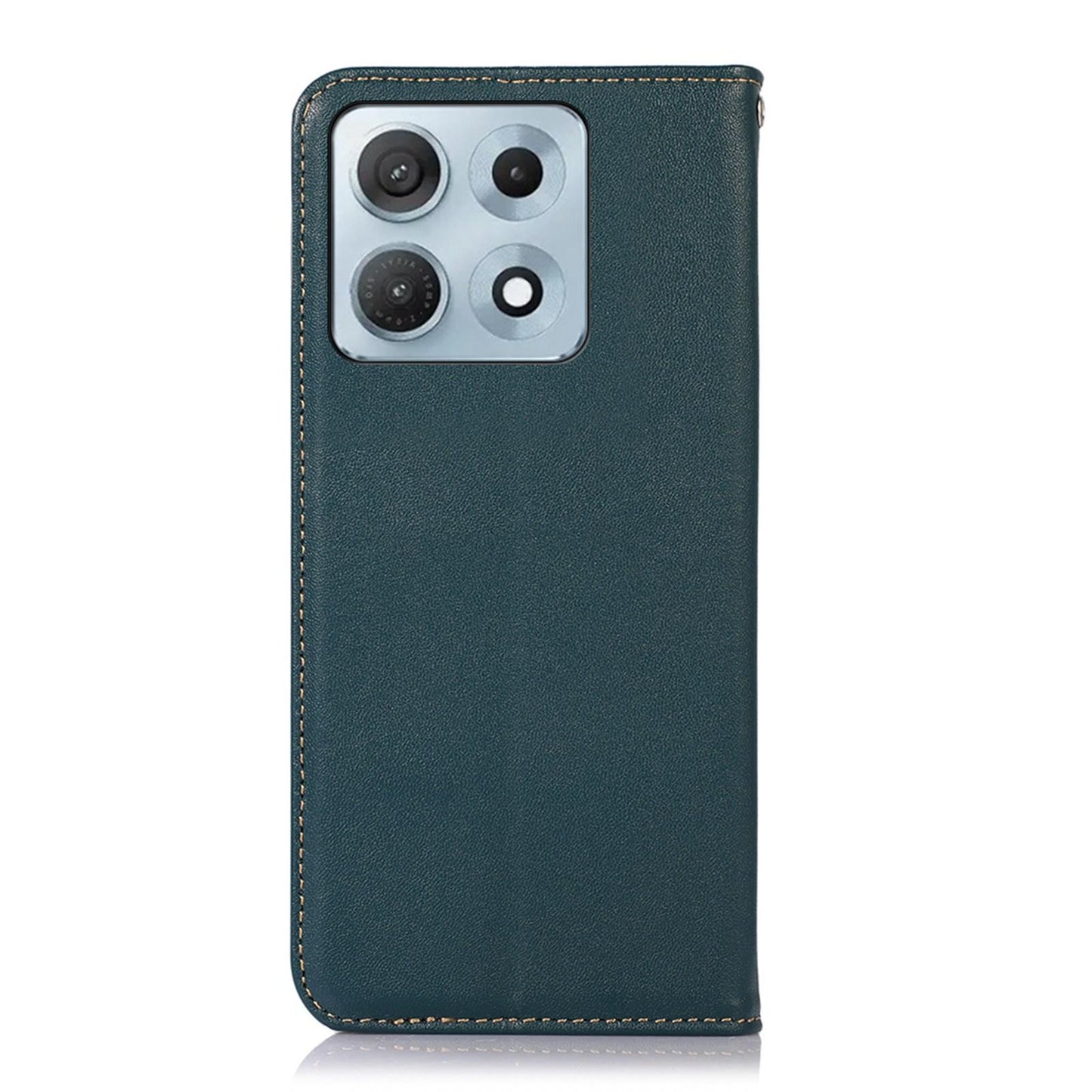 For Motorola Edge 70 Max 5G KHAZNEH Nappa Top Layer Cowhide Leather Phone Case(Green)