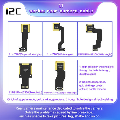 For iPhone 12 J10400 i2C Back Facing Ultra Wide Camera Cable