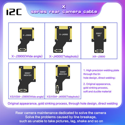 For iPhone 12 Pro J10400 i2C Back Facing Telephoto Camera Cable