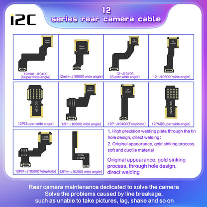 For iPhone XR J3900 i2C Back Facing Wide Camera Cable