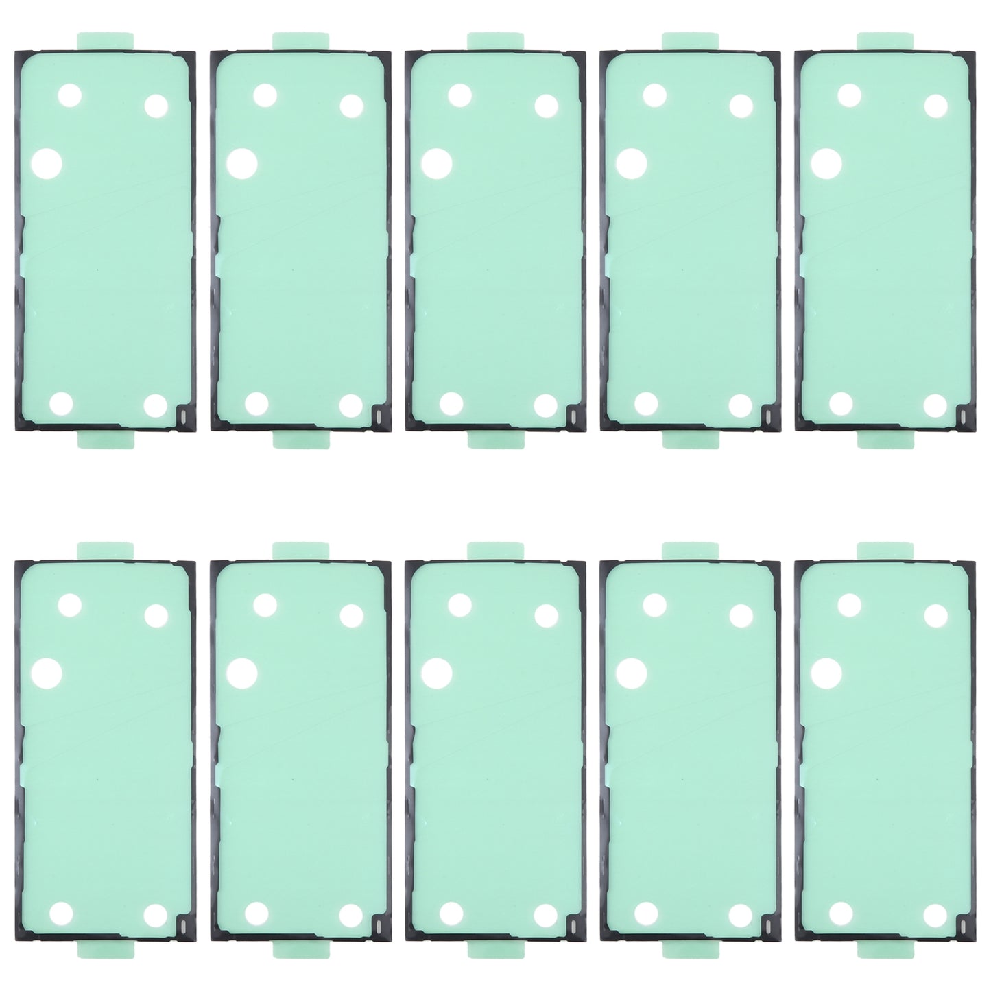 For Samsung Galaxy S23 Ultra 5G SM-S918B 10pcs Original Back Housing Cover Adhesive