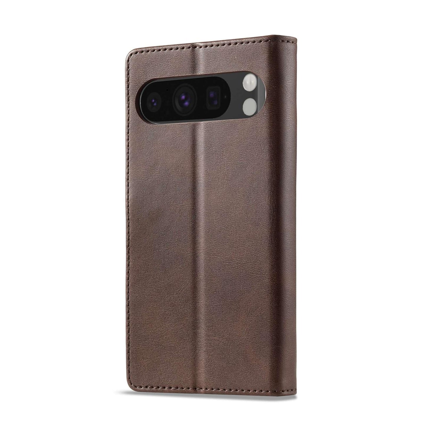 For Google Pixel 11 Pro XL LC.IMEEKE Calf Texture Flip Leather Phone Case(Brown)