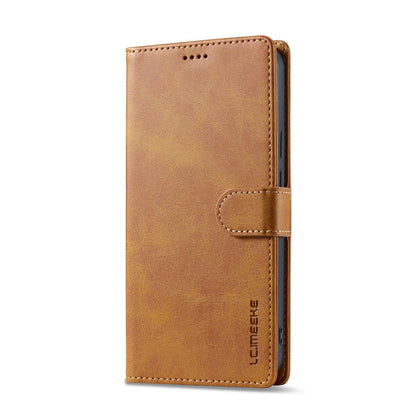 For Google Pixel 11 Pro XL LC.IMEEKE Calf Texture Flip Leather Phone Case(Yellow)