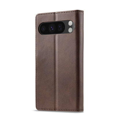 For Google Pixel 11 / 11 Pro LC.IMEEKE Calf Texture Flip Leather Phone Case(Brown)