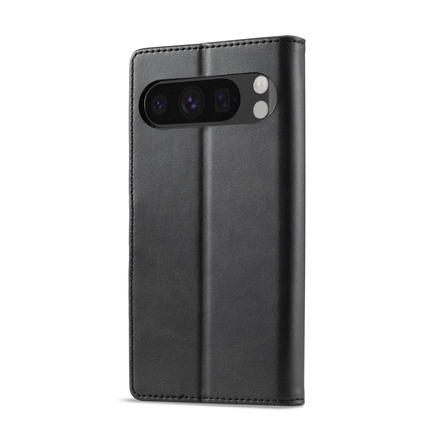 For Google Pixel 11 / 11 Pro LC.IMEEKE Calf Texture Flip Leather Phone Case(Black)
