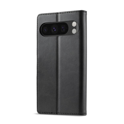 For Google Pixel 11 / 11 Pro LC.IMEEKE Calf Texture Flip Leather Phone Case(Black)