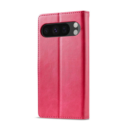 For Google Pixel 11 / 11 Pro LC.IMEEKE Calf Texture Flip Leather Phone Case(Red)