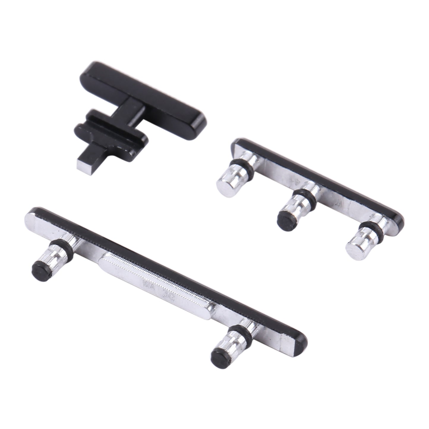 For OnePlus 6 Power Button + Volume Control Button(Jet Black)