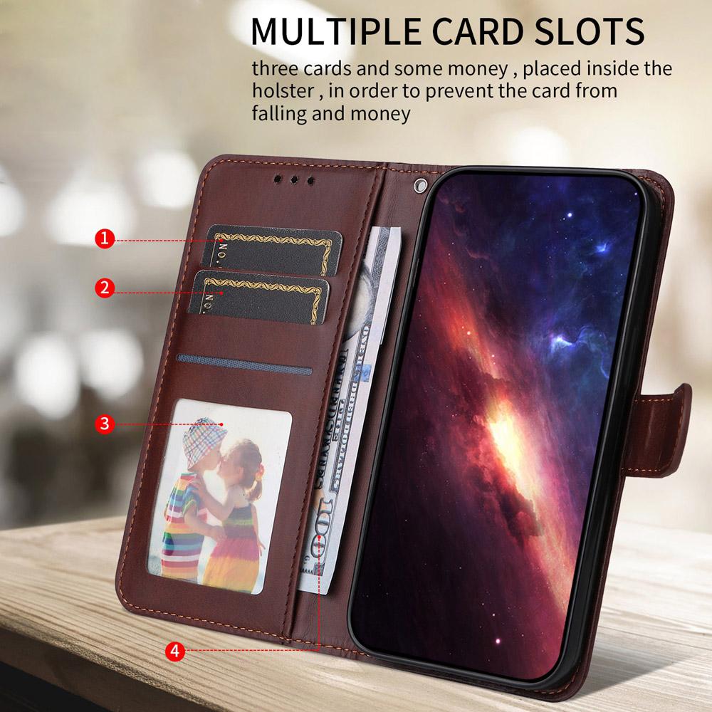 For Huawei nova 16 Classic Calf Texture Flip Leather Phone Case(Brown)
